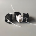 CAT6A Conector trapezoidal sin herramientas IDC dual de 180 grados